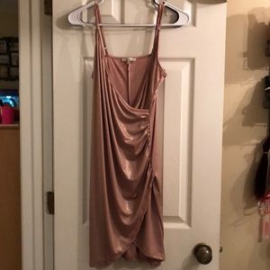 Nude pink dress